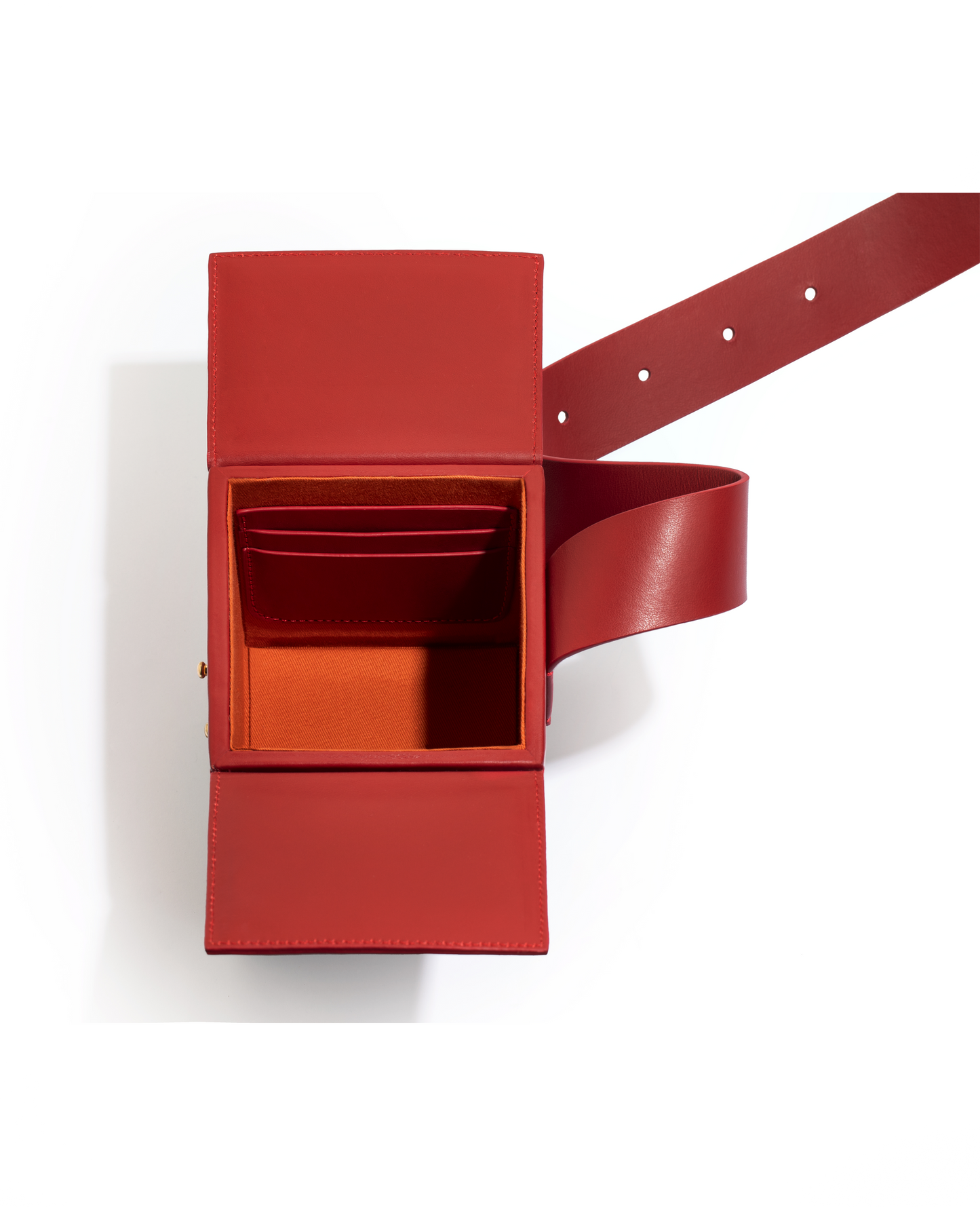 CHERRY RED BRUNCH BAG